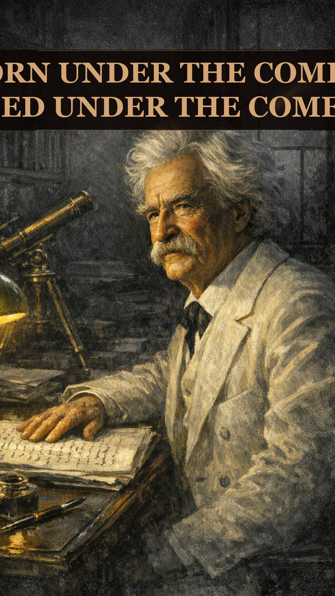 Mark Twain Told His Biographer In 1909 He Would Die When Halley's Comet Returned. He Died The Day After Perihelion.