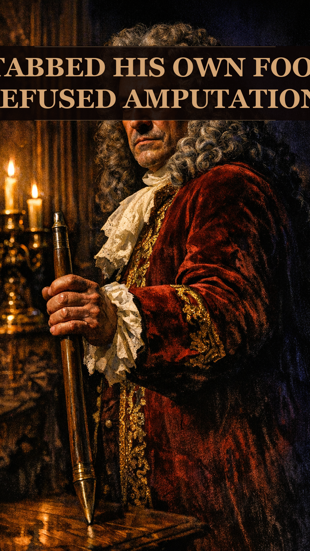 Louis XIV's Composer Stabbed His Own Foot Conducting. He Refused Amputation. He Died Celebrating The King's Recovery.