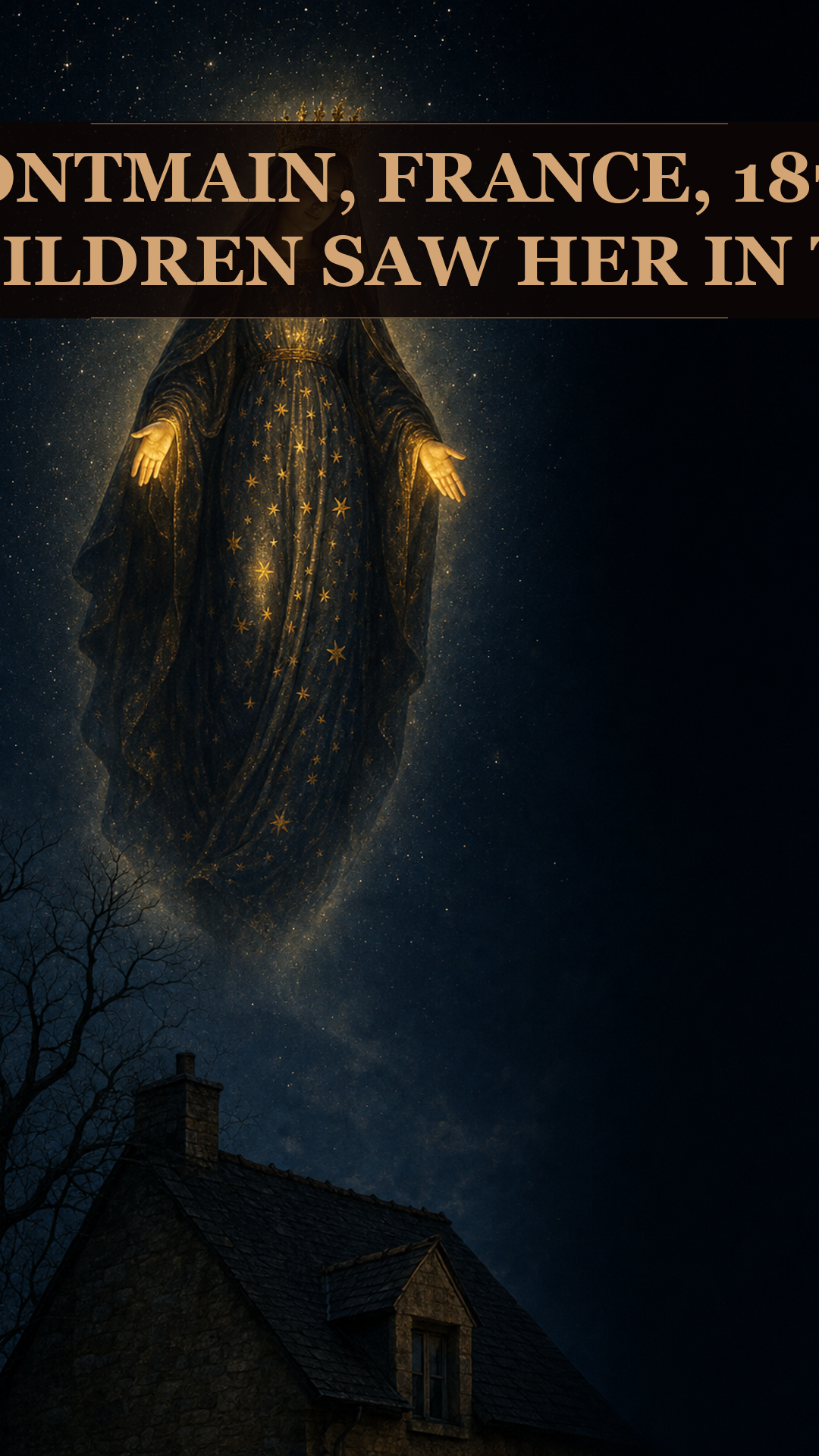 In 1871, As The Prussian Army Advanced On Their Village, Four French Children Saw A Woman In The Night Sky Spelling Out A Message Letter By Letter. The Adults Saw Nothing. That Night The Army Stopped. The Church Questioned The Children For A Year, Then Declared It Real.