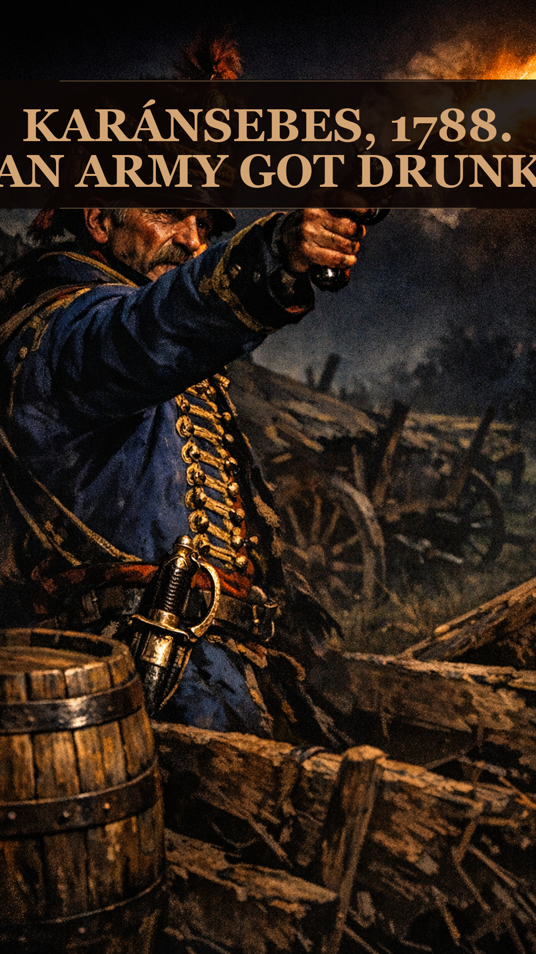 An Austrian Army Of Thirty Thousand Men Got Into A Fight Over A Barrel Of Schnapps In The Dark And Destroyed Itself. The Ottomans Took The Town Two Days Later Without Firing A Shot.