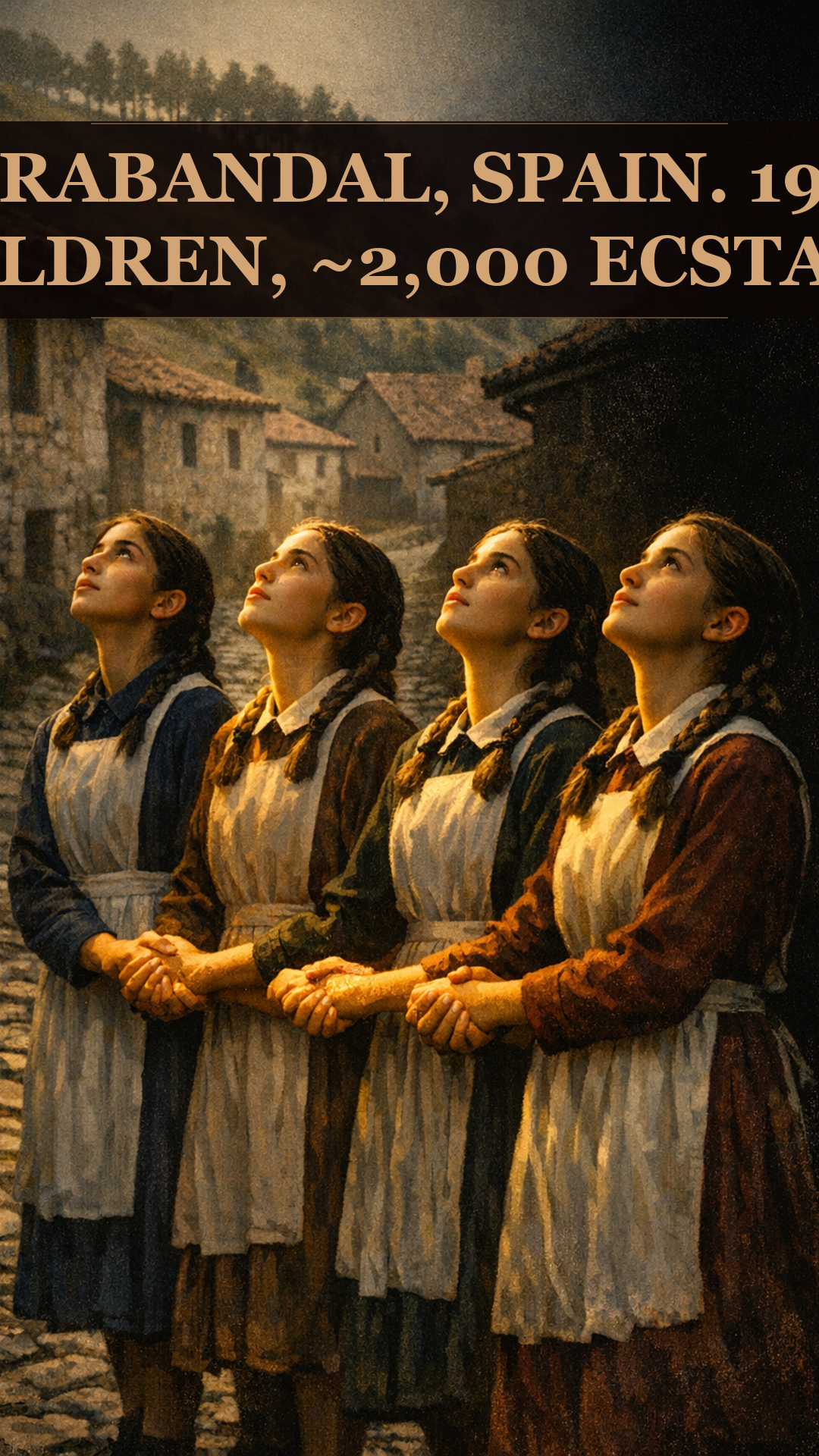 Four Children In A Spanish Mountain Village Walked Backwards Up Rocky Paths At High Speed For Four Years. Hundreds Of Pilgrims, Doctors, And A Spanish Jesuit Priest Watched. The Church Has Neither Approved Nor Condemned It.