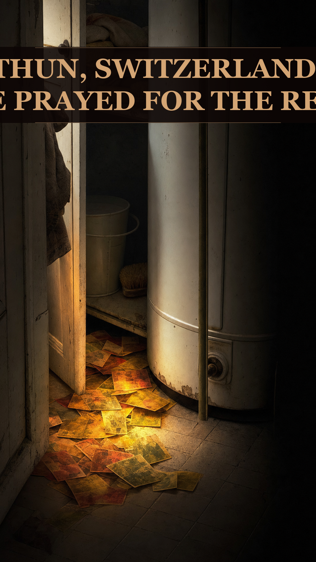 A Swiss Woman Prayed For Rent She Could Not Afford. While She Was In Cape Town, Thousands Of Francs Appeared In Her Cleaning Cupboard. Four Times In A Month. The Bank Said No One Had Lost It.