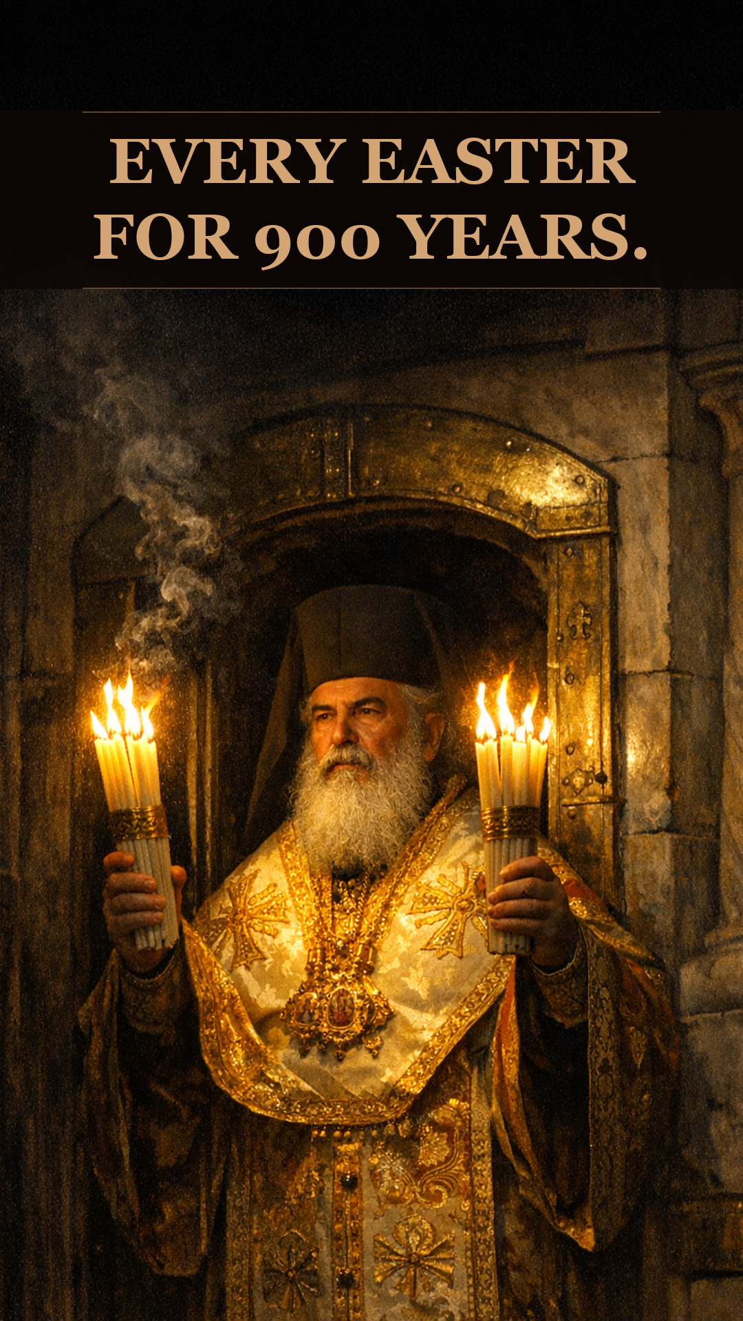 The Fire That Has Appeared in Jerusalem Every Easter For 900 Years.