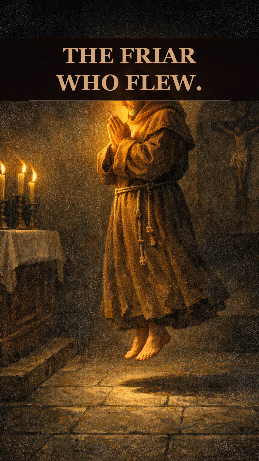 150 People Saw the Friar Fly. They Swore To It Under Oath.
