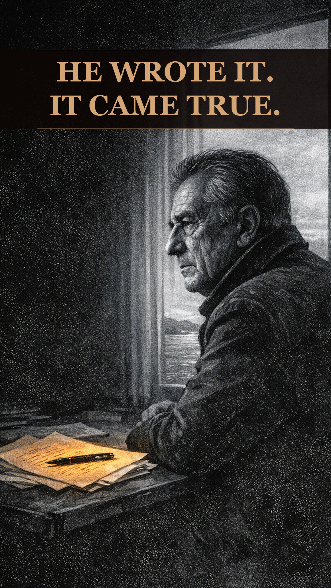 He Wrote a Novel. Then It Came True on His Doorstep.