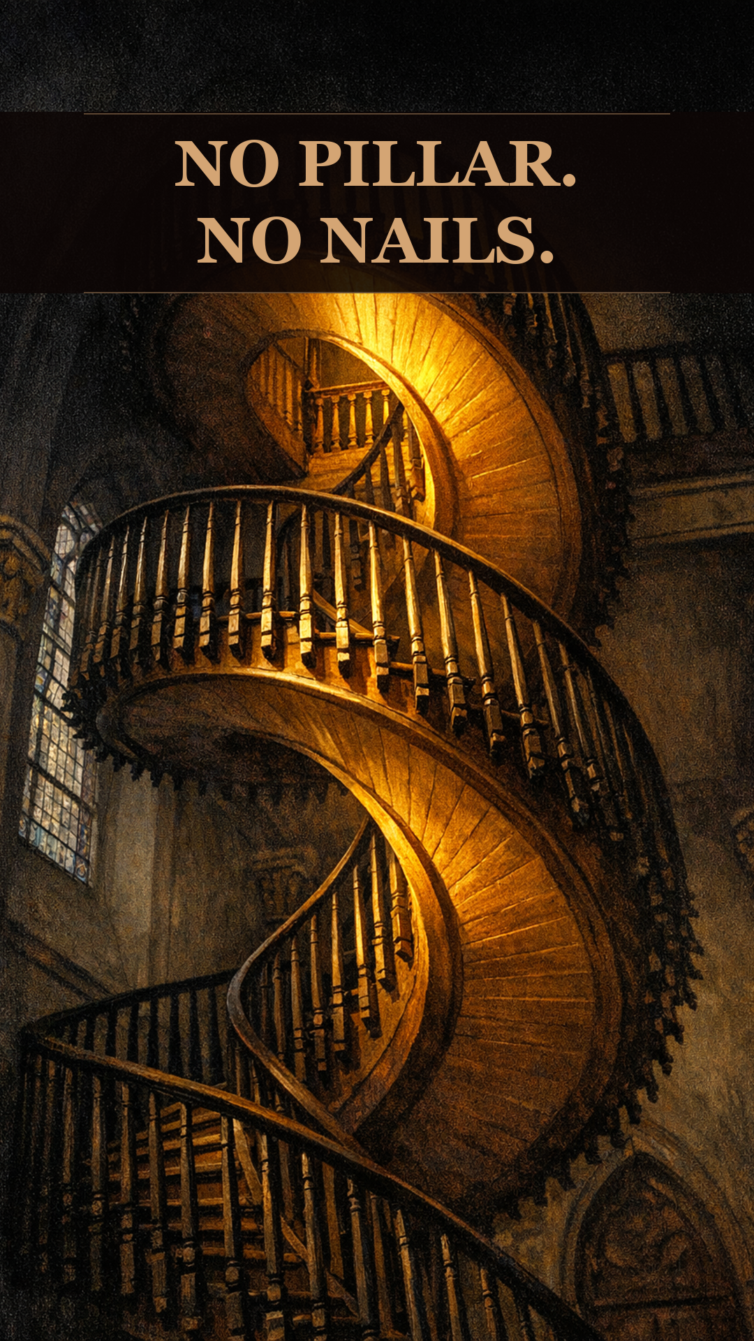A Stranger Built A Spiral Staircase With No Central Support. Then He Vanished.