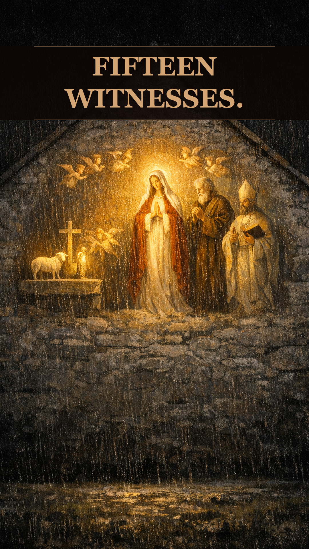 Fifteen Witnesses Watched A Silent Apparition For Two Hours.