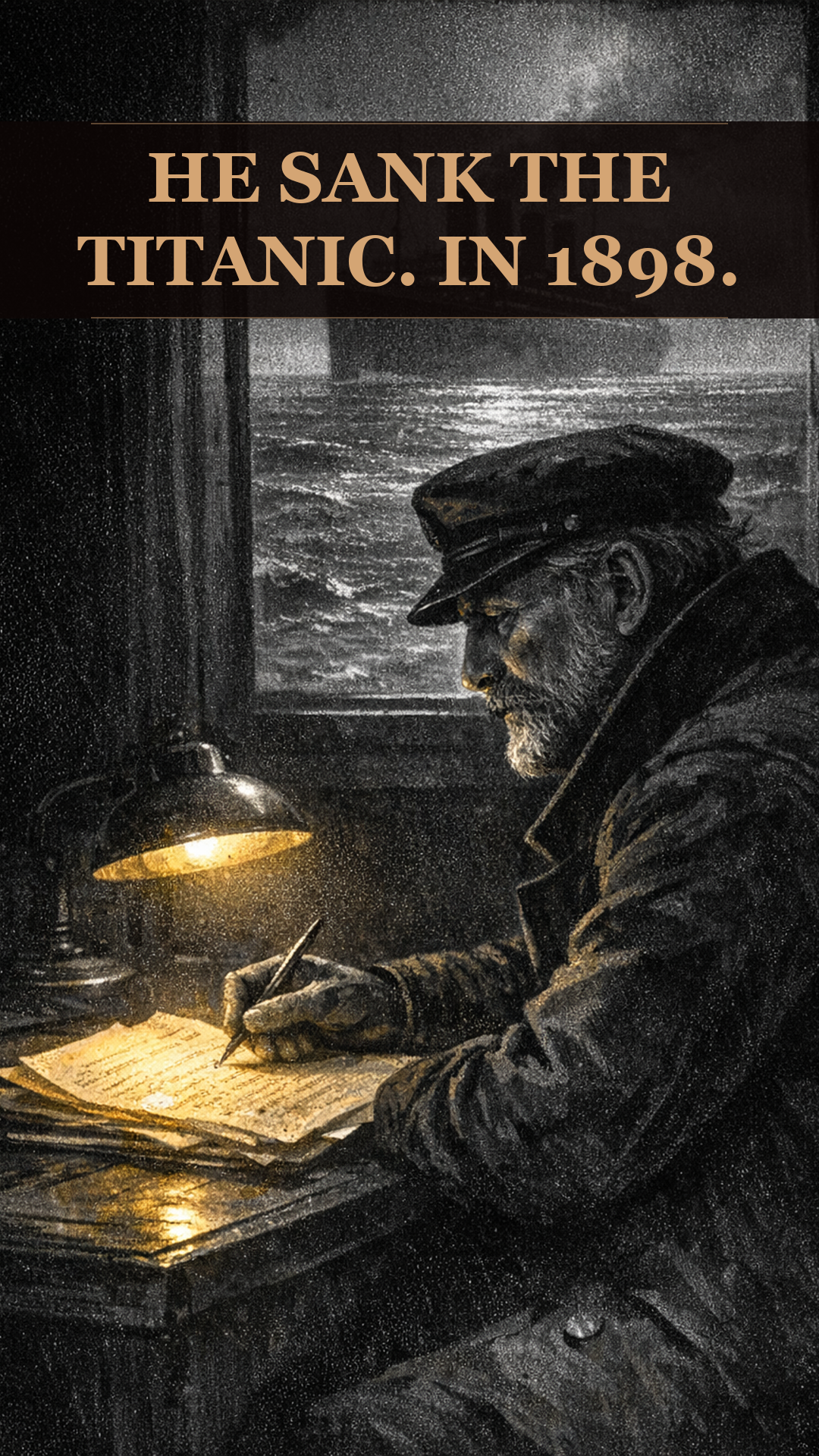 He Wrote the Titanic Sinking. Fourteen Years Early.