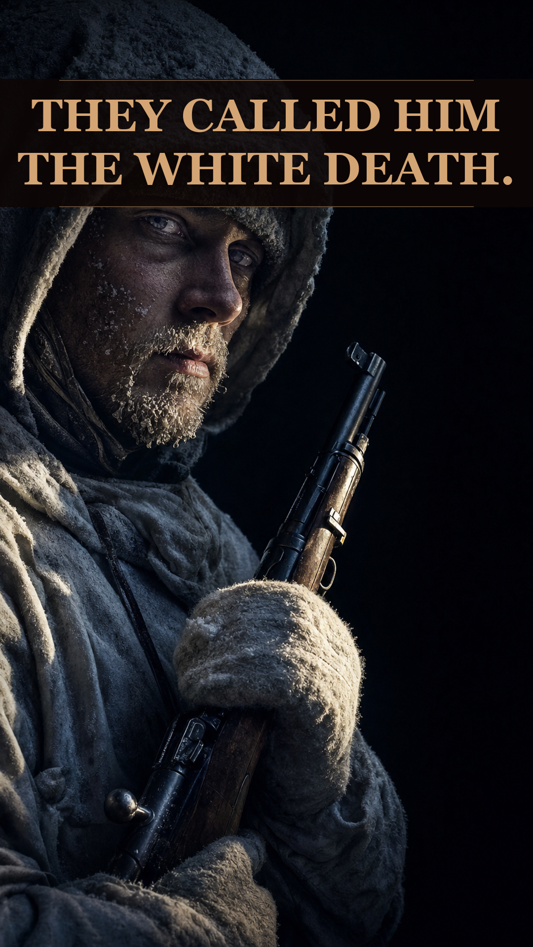 A Finnish Farmer Barely Five Foot Three, Fighting With Open Iron Sights And No Scope In Forty Degrees Below Zero, Was Credited By His Own Officers With More Confirmed Kills Than Any Sniper In Recorded History. Then An Explosive Round Tore Away Half His Face And He Woke From The Coma On The Day The War Ended.