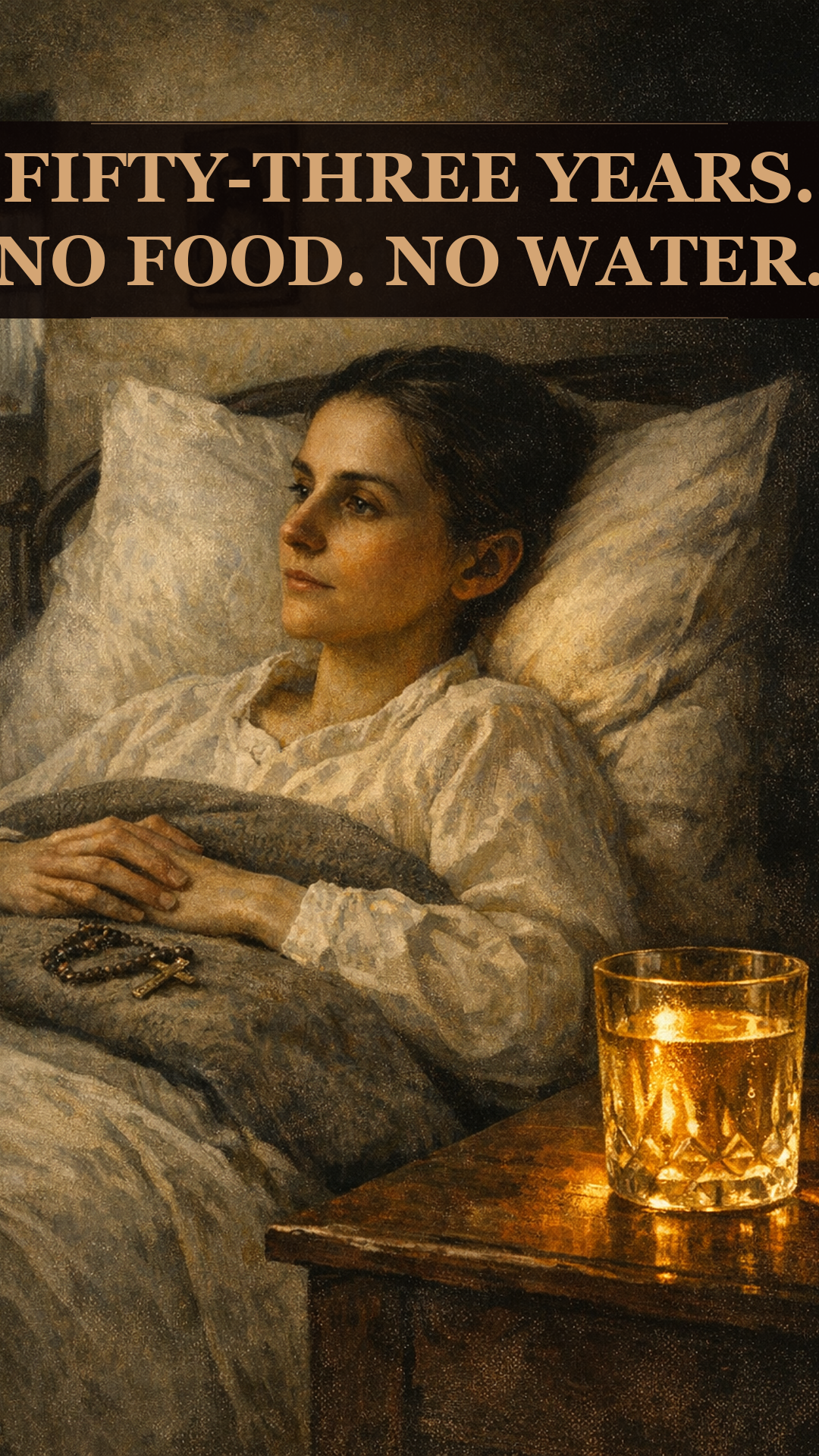 A French Peasant Woman Stayed In Bed For 53 Years. By Her Doctor's Record, She Ate No Food And Drank No Water.