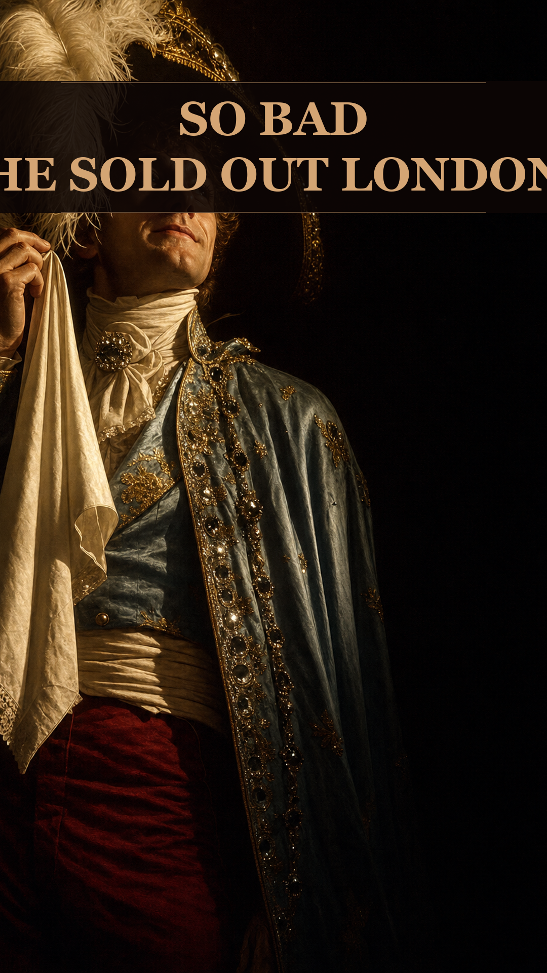 London's Hottest Ticket Was The Worst Actor In The World. Audiences Made Him Die Twice A Night. Death Finally Caught Him At The Theatre Door.